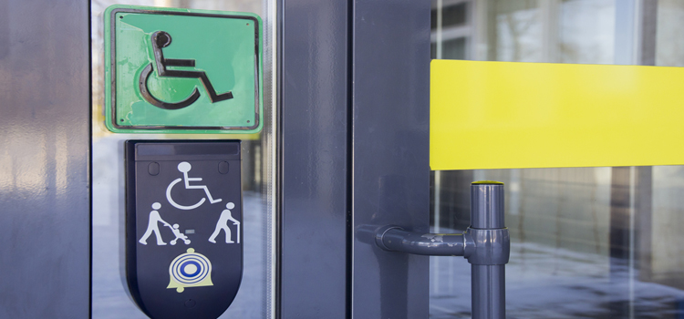 automatic handicap door opener in Manteca
